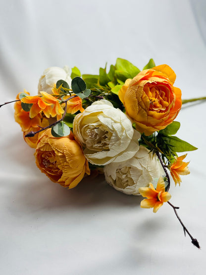 Vintage Style Silk Flowers Artificial