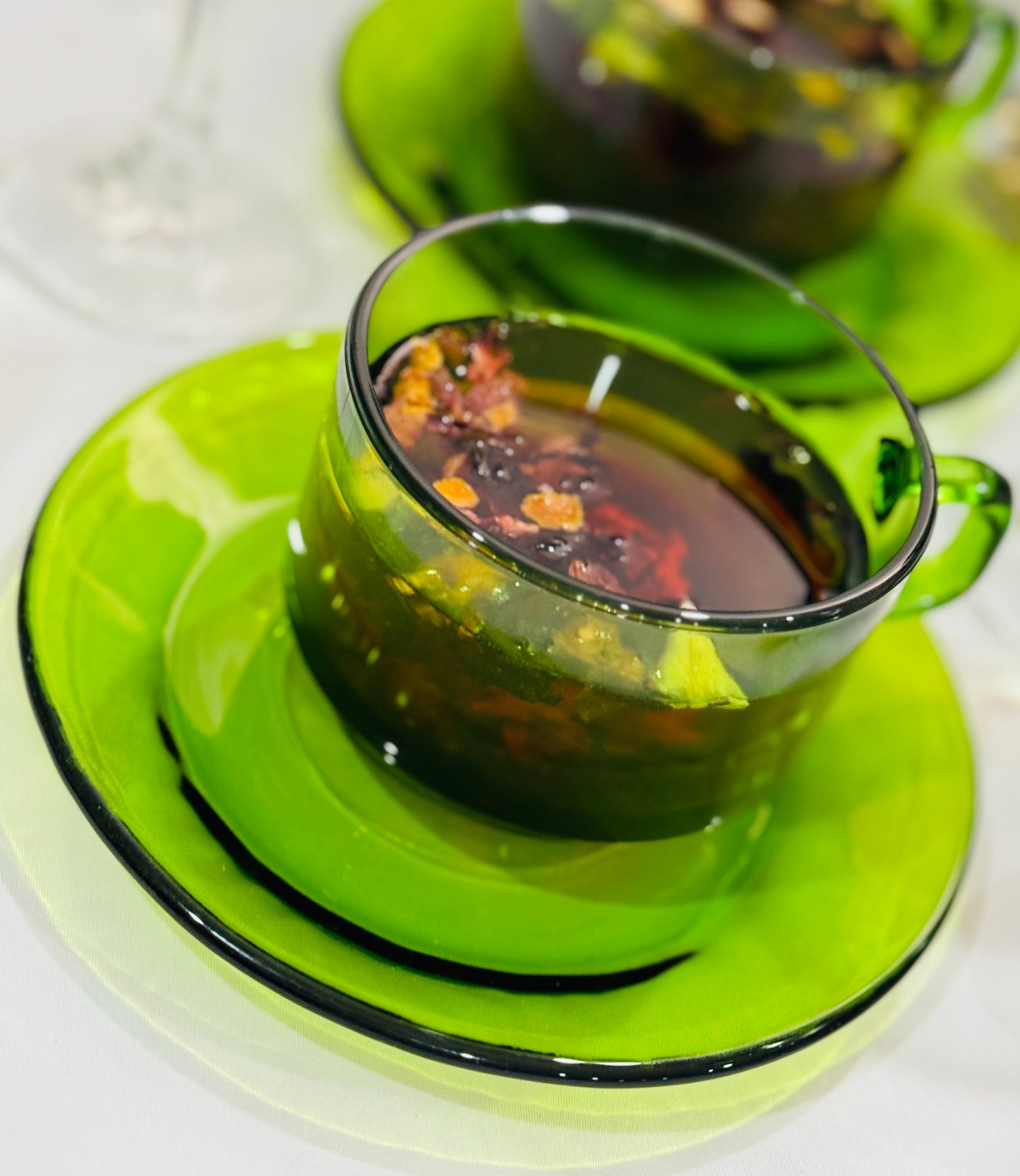 Durax Green Teacups