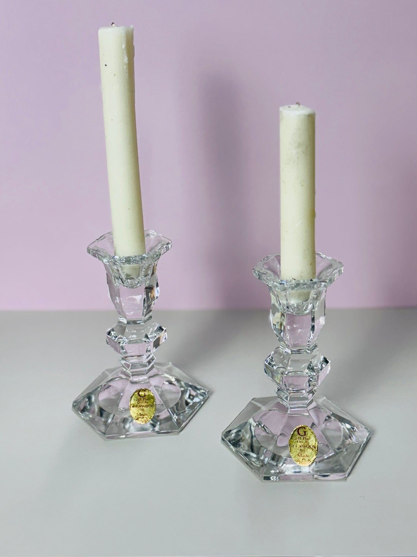 Vintage Glenwood Candle StickHolders