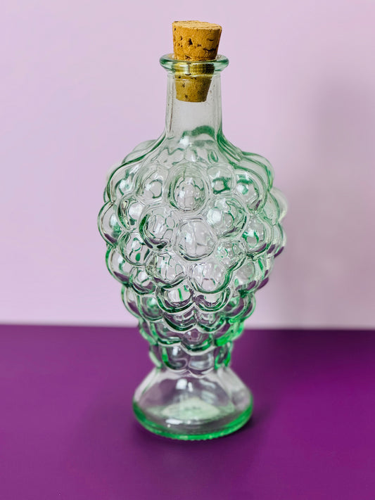 Mid Century Grape Genie bottle ITALY