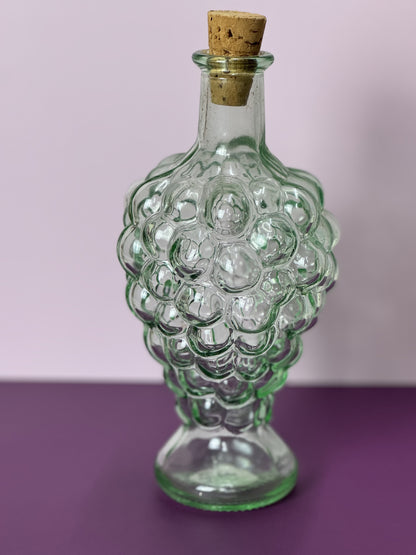 Mid Century Grape Genie bottle ITALY