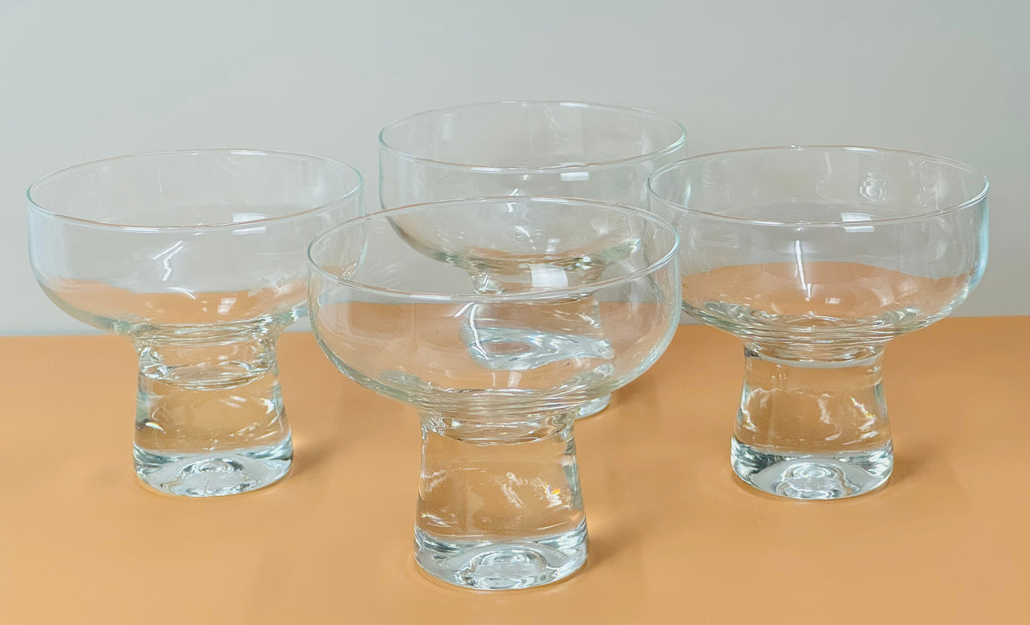 Regis Crown Corning Coupe Cocktail Glasses