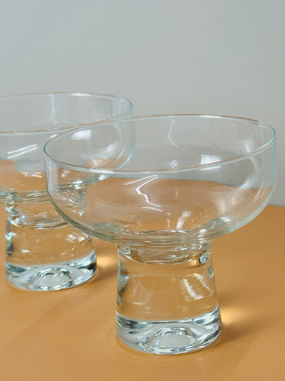 Regis Crown Corning Coupe Cocktail Glasses