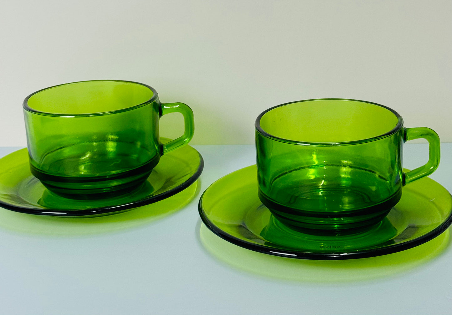 Durax Green Teacups