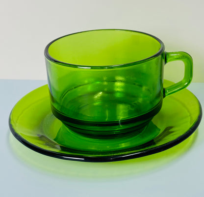 Durax Green Teacups