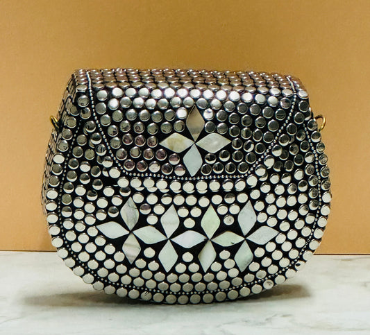 Metal Stone Handbags